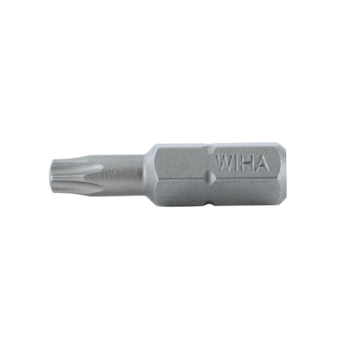 Wiha 71520 Torx Insert Bits, 1/4-Inch Hex Drive, T20 by 25 mm, 10-Pack