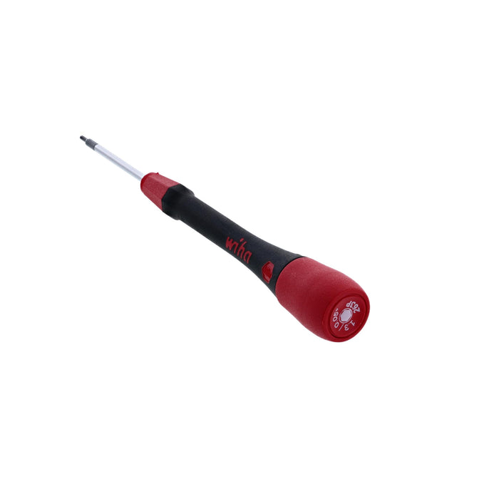 Wiha 26345 Precision Screwdriver With Soft PicoFinish Handle, Hex Inch, .050 x 40mm