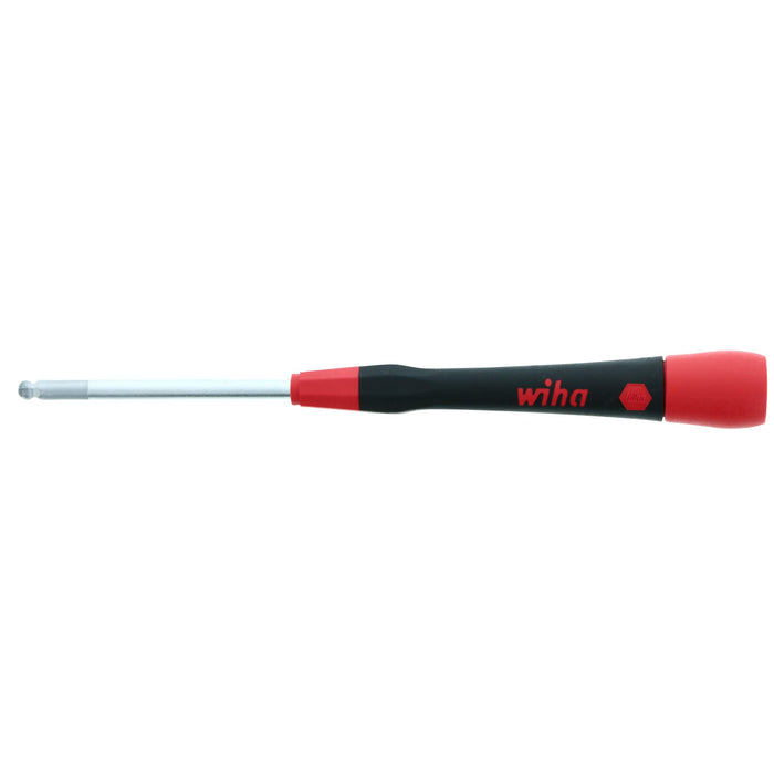 Wiha 26467 Ball End Hex Screwdriver with Precision Soft PicoFinish Handle, Inch, 5/32 x 60mm