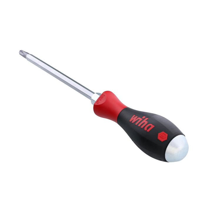 Wiha 53120 Phillips Screwdriver with SoftFinish Handle and Solid Metal Cap, 3 x 150mm