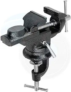 Tolsen Portable Swivel Base Work Bench Table Top Vice Vise 2inch 50mm Anvil