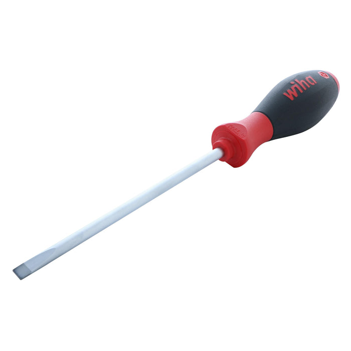 Wiha 30225 Slotted Screwdriver with SoftFinish Handle, 6.5 x 150mm