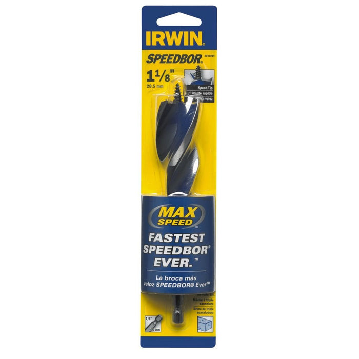 IRWIN SPEEDBOR Drill Bit, Self Feeding, Spade