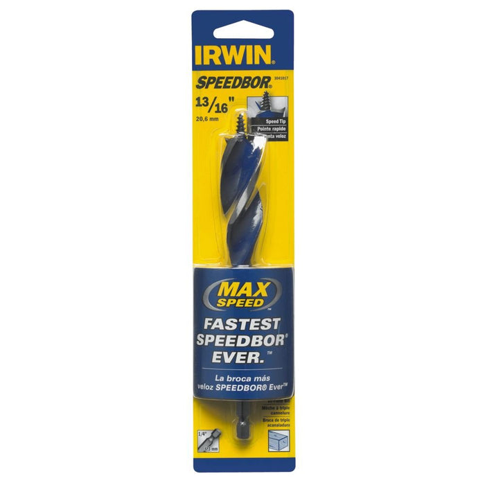 IRWIN SPEEDBOR Drill Bit, Self Feeding, Spade