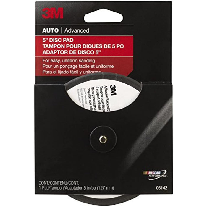 3M 03142 5" Backed Adhesive Disc Pad