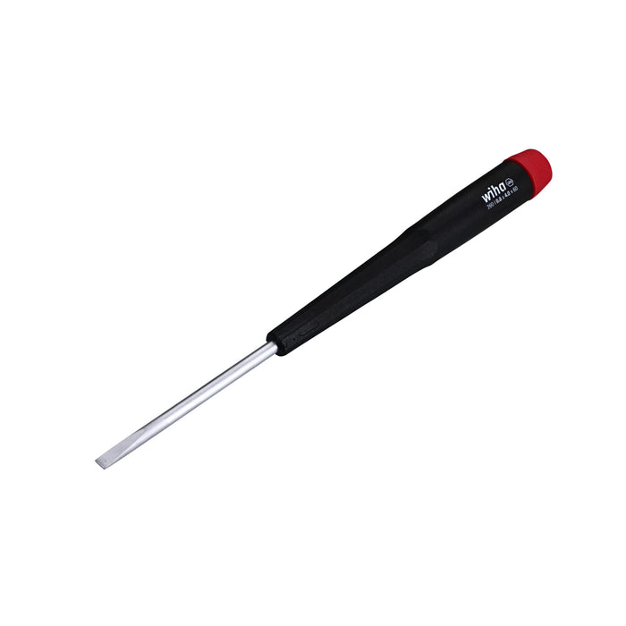 Wiha 96040 Slotted Screwdriver with Precision Handle, 4.0 x 60mm
