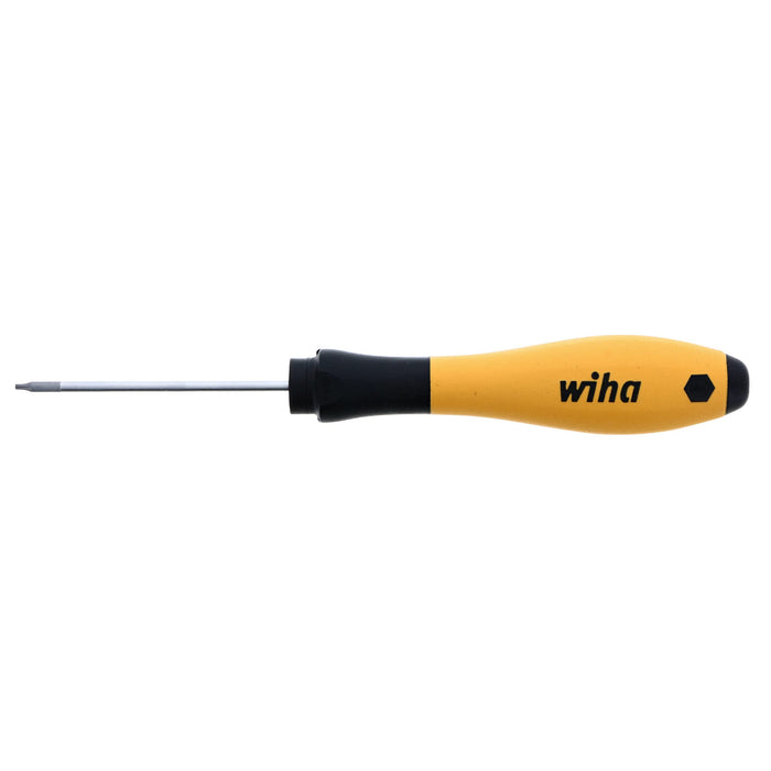 Wiha 36204 Torx Screwdriver, ESD Safe with SoftFinish Handle, T4 x 60mm