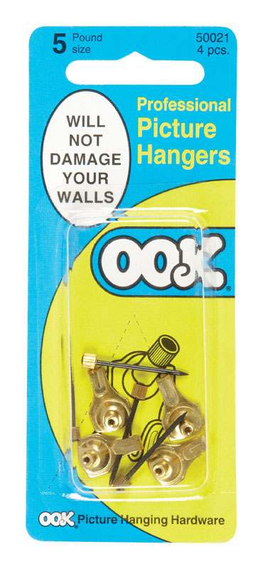 OOK Professional Picture Hanger 5 lb 4 pk