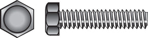 HILLMAN 1/4 in. D X 2-1/2 in. L Zinc Plated Steel Hex Tap Bolt 100 pk