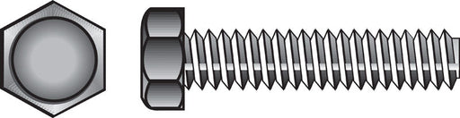 HILLMAN 5/16 in. D X 2-1/2 in. L Zinc Plated Steel Hex Tap Bolt 100 pk