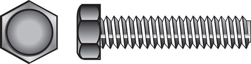 HILLMAN 5/16 in. D X 4 in. L Zinc Plated Steel Hex Tap Bolt 50 pk