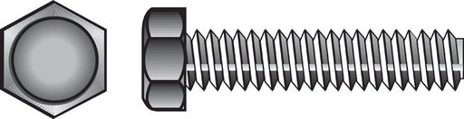 HILLMAN 3/8 in. D X 1-1/2 in. L Zinc Plated Steel Hex Tap Bolt 100 pk
