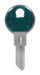 HILLMAN ColorPlus Traditional Key House/Office Key Blank Single