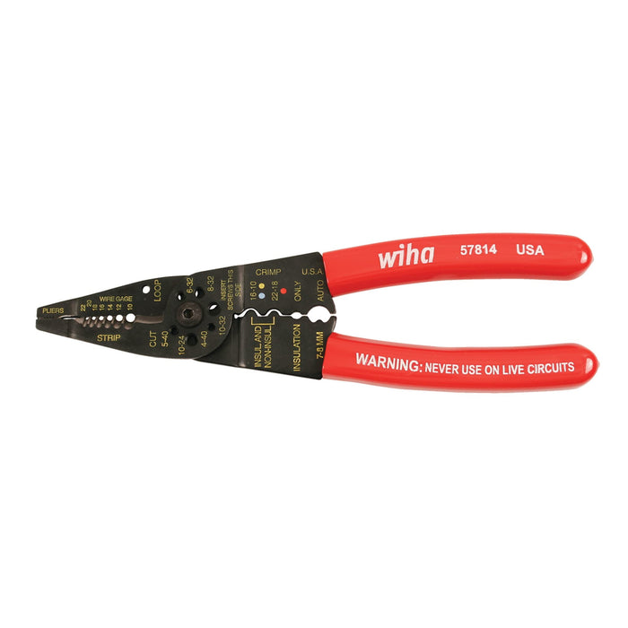 Wire 5-in-1 Combination Strippers & Crimpers