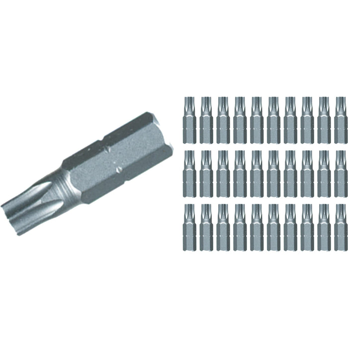 Torx Contractor Insert Bit T9 30Pc