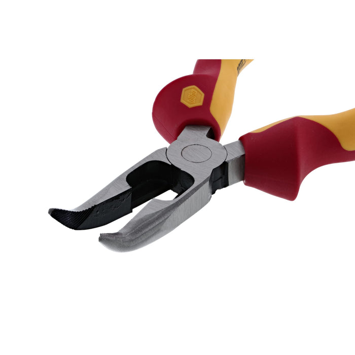 Insulated Bent Nose Pliers 6.3"