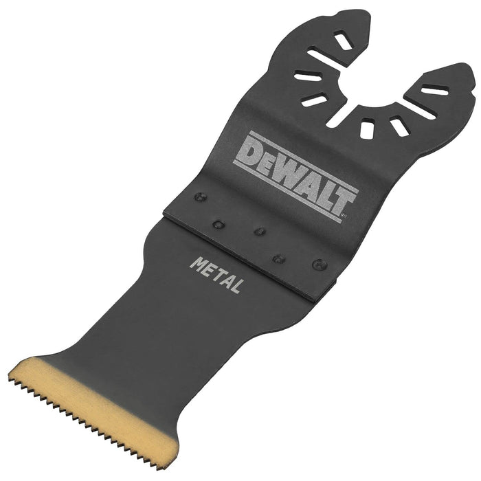 DEWALT Oscillating Tool Blade, Titanium Nitride Coated, Metal Cutting (DWA4209) , Black