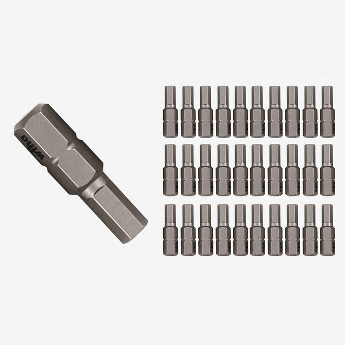 Wiha Hex Contractor Insert Bit 3/16" 30PC