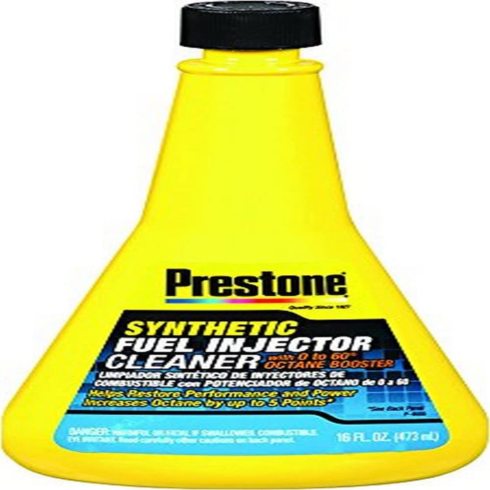 Prestone AS731 Synthethic Fuel Injector Cleaner with 0-60 Booster - 16 oz.