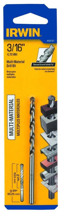 Irwin Tools 4935108 1/4-Inch Multi Material Drill Bit