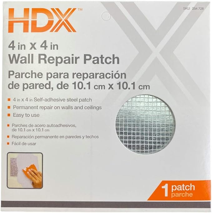 4 in. x 4 in. Drywall Repair Patch