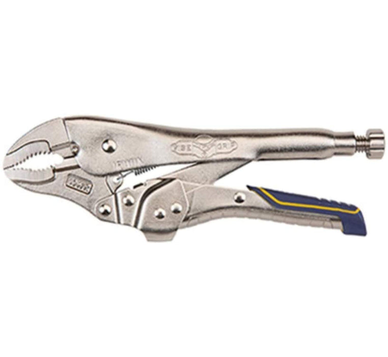 IRWIN VISE-GRIP Fast Release Automotive Curved Jaw Locking Pliers with Wire Cutter & Reduced Hand Span 10" (IRHT82578)