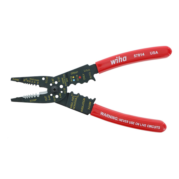 Wire 5-in-1 Combination Strippers & Crimpers