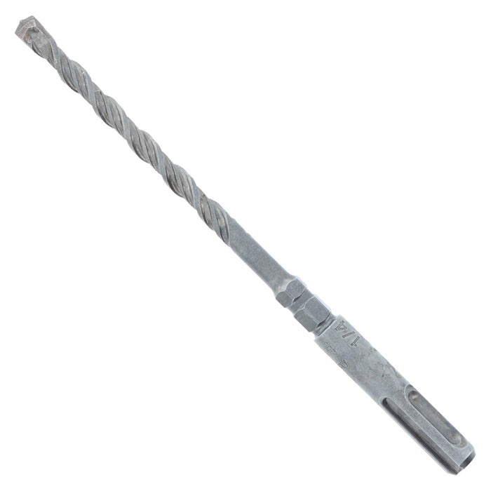 Diablo 1/4"x 3.5"x6" SDS-Plus Full Carbide Head Concrete Anchor Hammer Drill Bit