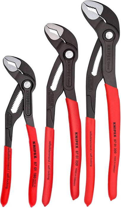 3 Pc Cobra® Pliers Set (7", 10", & 12") 00 20 06 US1