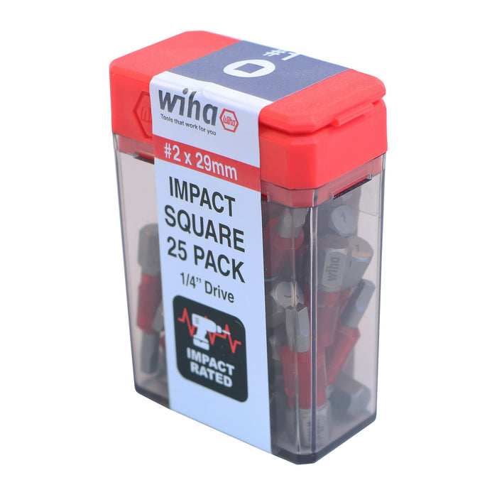 Terminator Impact Square Insert Bit Pack, 25 Piece