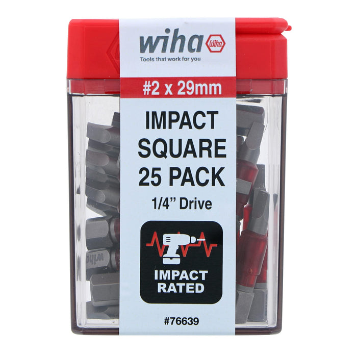 Terminator Impact Square Insert Bit Pack, 25 Piece