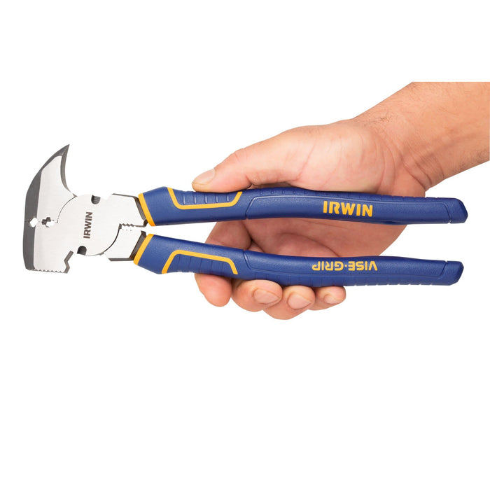 IRWIN VISE-GRIP Pliers, Fencing, 10-1/4-Inch (2078901) , Blue