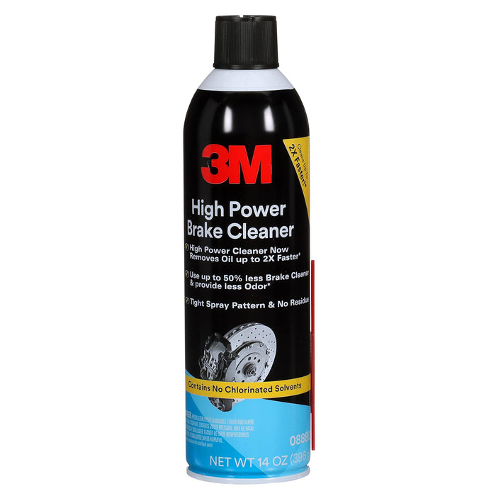 3M High Power Brake Cleaner, 08880, 14 oz Net Wt