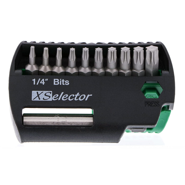 Wiha 79445 X-Selector Bit Set with Torx Bits and Quick Release Holder