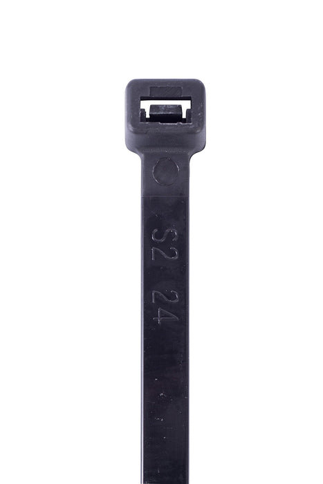 SecuriTie CT40-25010UVB Super Heavy-Duty Cable Ties, 40 Inch., 250 Lbs. Tensile Strength, Wire & Cord Management / Industrial / Household Use, Nylon Zip Tie, 10 Pk, UV Black