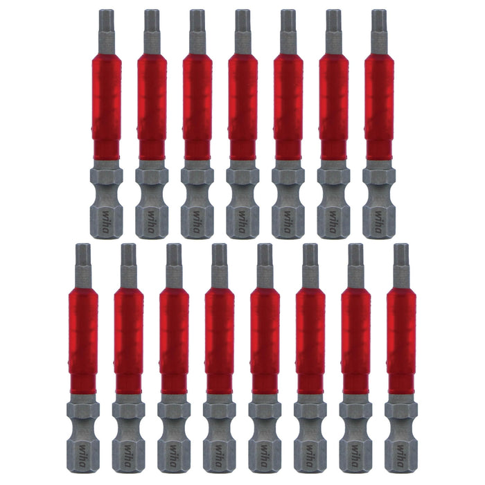 Terminator Impact Power Bit Hex, 15 Piece. 3.0mm x 49mm