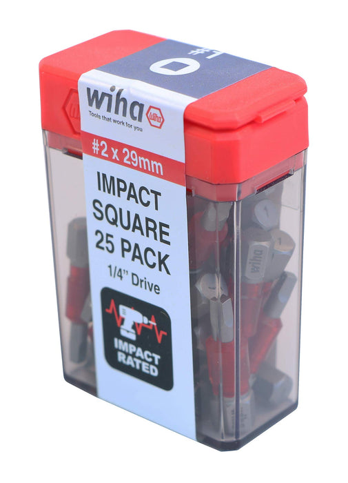 Terminator Impact Square Insert Bit Pack, 25 Piece