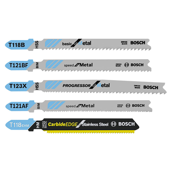 BOSCH T-Shank Jig Saw Blade Set