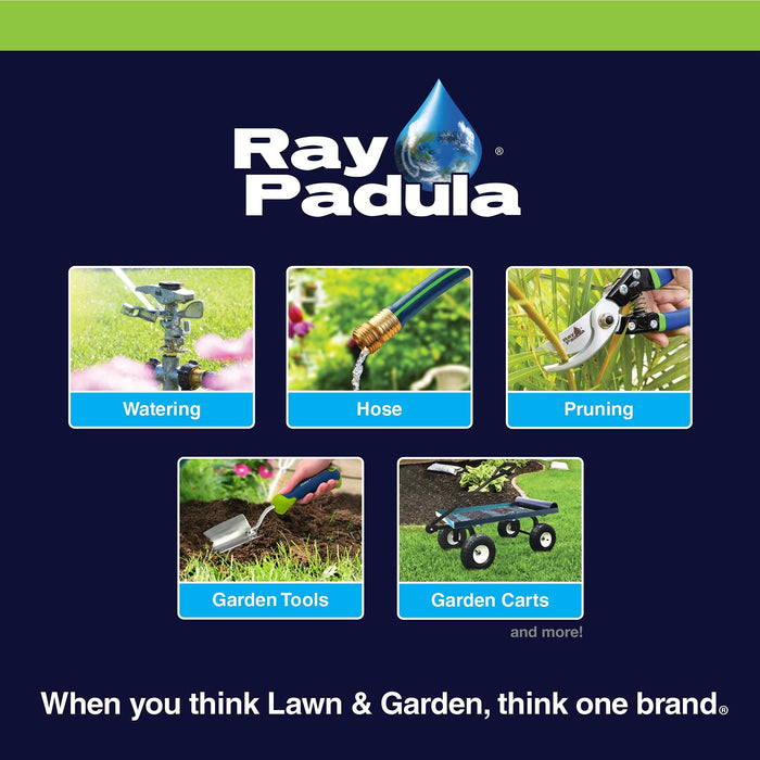 Ray Padula Stainless Steel Comfi-Grip Handheld Garden Trowel Shovel