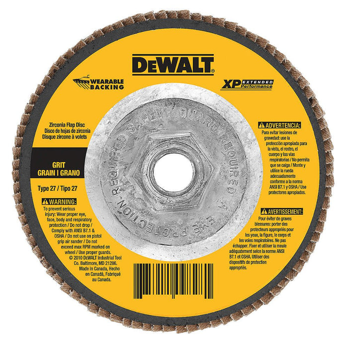 DEWALT DW8271 7-Inch by 5/8-Inch-11 60g XP Flap Disc