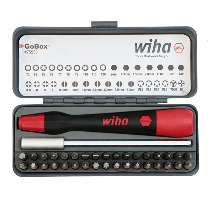 Wiha Piece GoBox Precision Micro Bit Set
