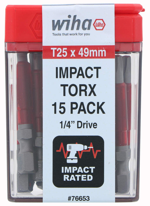 Terminator Impact TORX Power Bit Pack, 15 Piece