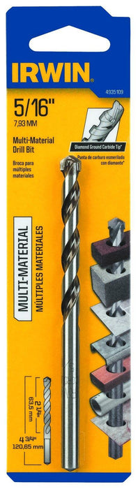 Irwin Tools 4935108 1/4-Inch Multi Material Drill Bit
