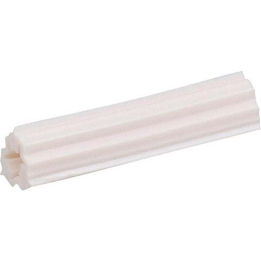 HILLMAN .112 in. D X 1 in. L Plastic Round Head Ribbed Anchor 100 pk