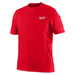 TEE SHRT LTWT SS RED XXL
