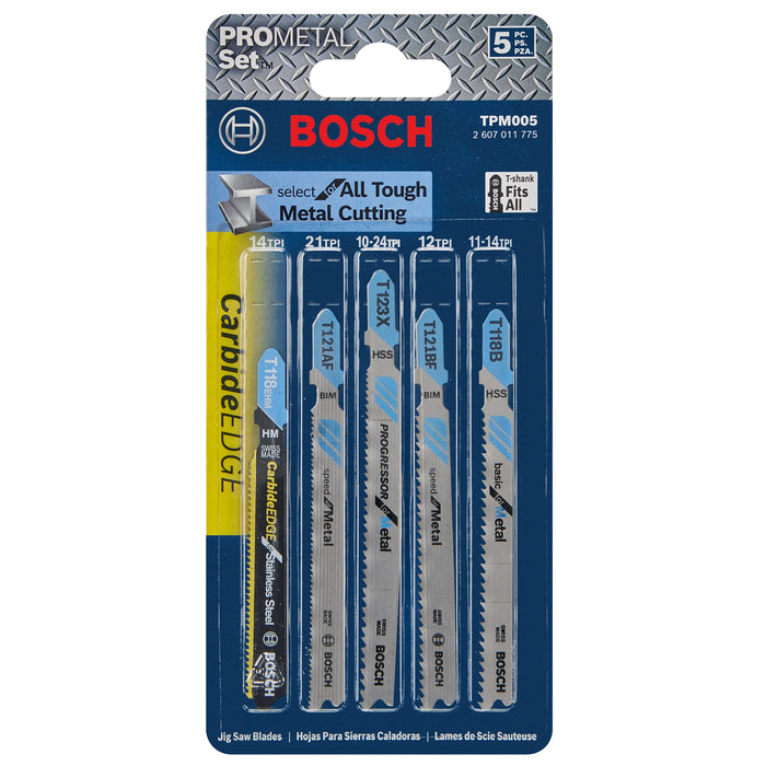 BOSCH T-Shank Jig Saw Blade Set