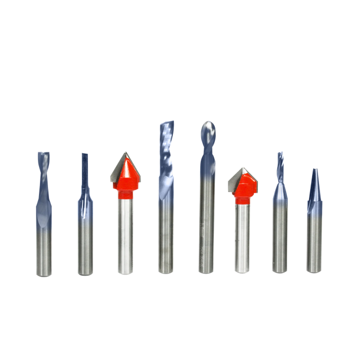 Freud 87-208 8 Piece CNC Router Bit General Purpose Set