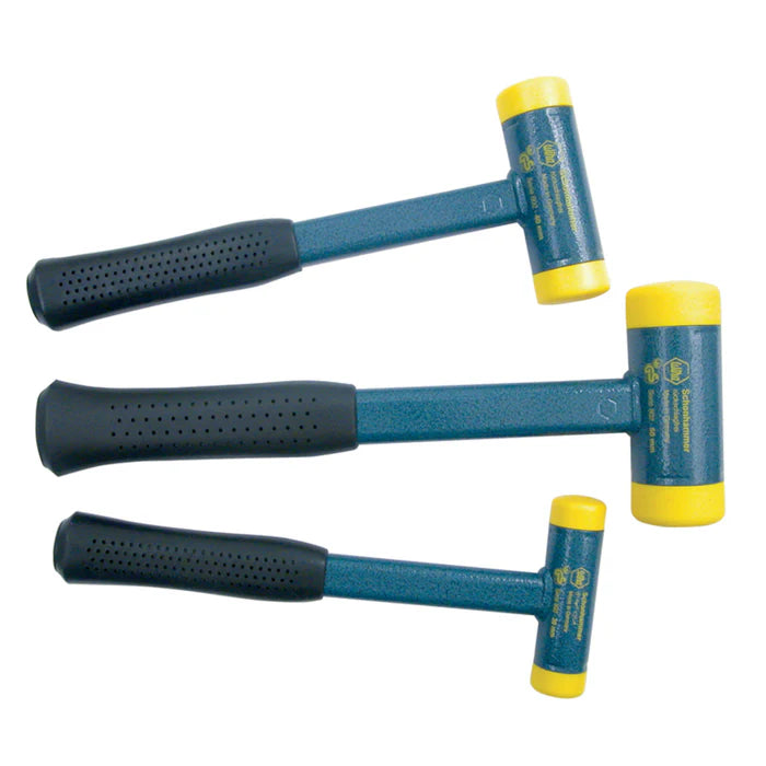 Wiha 80290  3-Piece Dead Blow Hammer Set - 30mm, 40mm, and 50mm