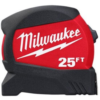 Milwaukee-48-22-0425 25Ft Compact Wide Blade Tape Measure