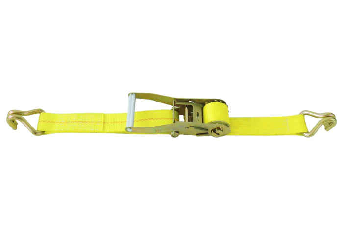 Boxer 2 Inch Ratchet Strap w/ Twin J Hook 10,000lbs 27 feet